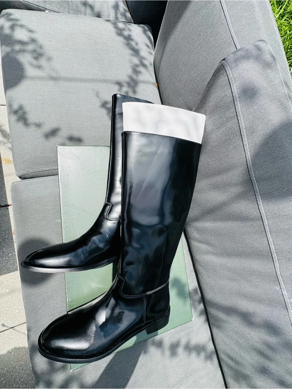 Black Over-the-Knee Boots New in Box Size39/ US8